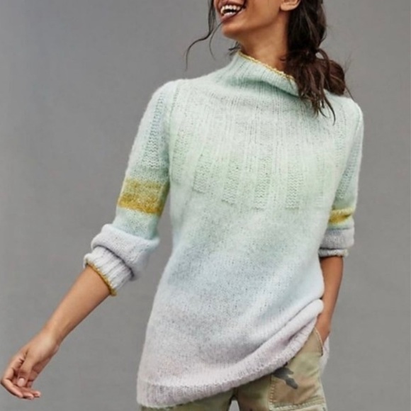 Anthropologie Perri Ombre Tunic Sweater - Picture 4 of 13